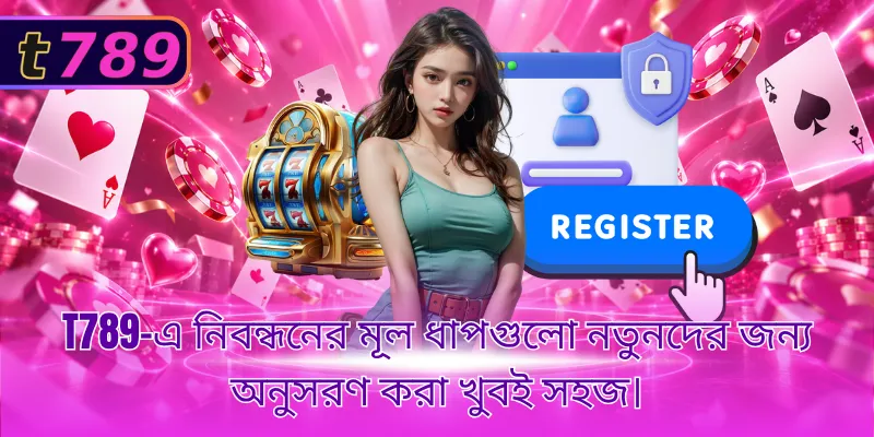 T789-এ নিবন্ধনের মূল ধাপগুলো নতুনদের জন্য অনুসরণ করা খুবই সহজ।