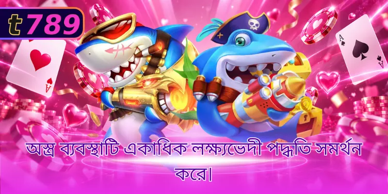 অস্ত্র ব্যবস্থাটি একাধিক লক্ষ্যভেদী পদ্ধতি সমর্থন করে।