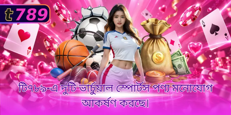 টি৭৮৯-এ দুটি ভার্চুয়াল স্পোর্টস পণ্য মনোযোগ আকর্ষণ করছে।