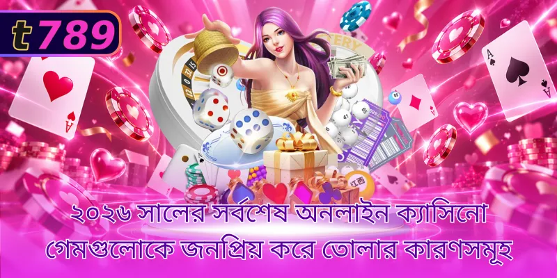 ২০২৬ সালের সর্বশেষ অনলাইন ক্যাসিনো গেমগুলোকে জনপ্রিয় করে তোলার কারণসমূহ